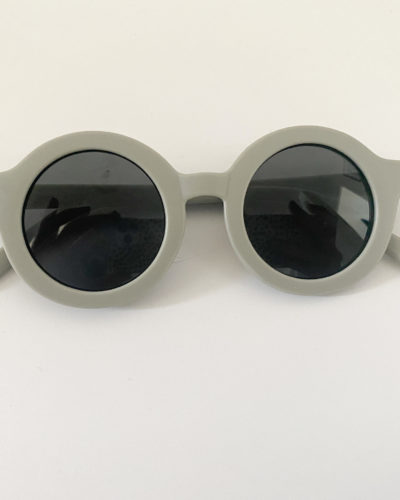 Itty Bitty Matte Grey Unisex Sunglasses