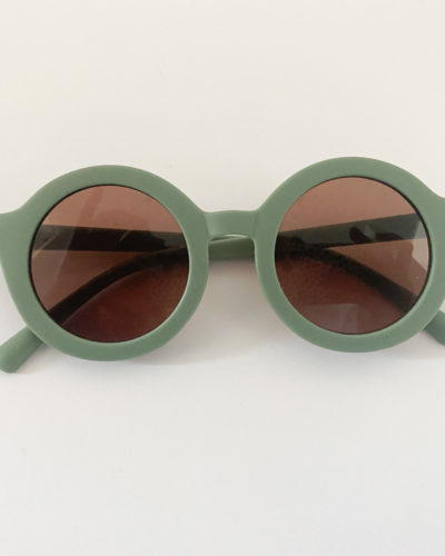 Itty Bitty Sage Green Unisex Sunglasses