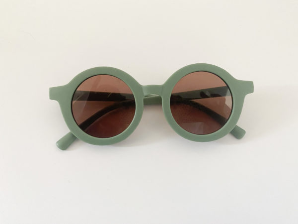 Itty Bitty Sage Green Unisex Sunglasses
