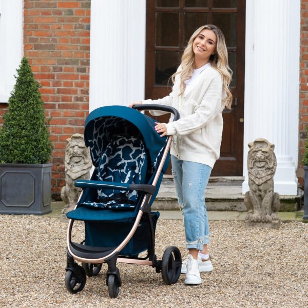 Dani Dyer MB200 Navy Giraffe pushchair