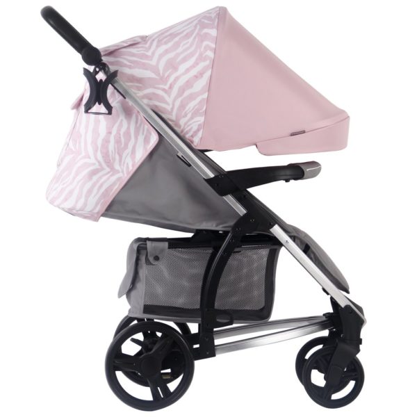 Dani Dyer MB200 Pink & Grey pushchair