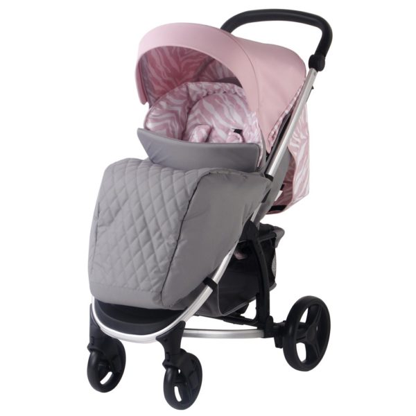 Dani Dyer MB200 Pink & Grey pushchair