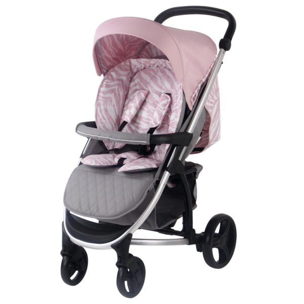 Dani Dyer MB200 Pink & Grey pushchair