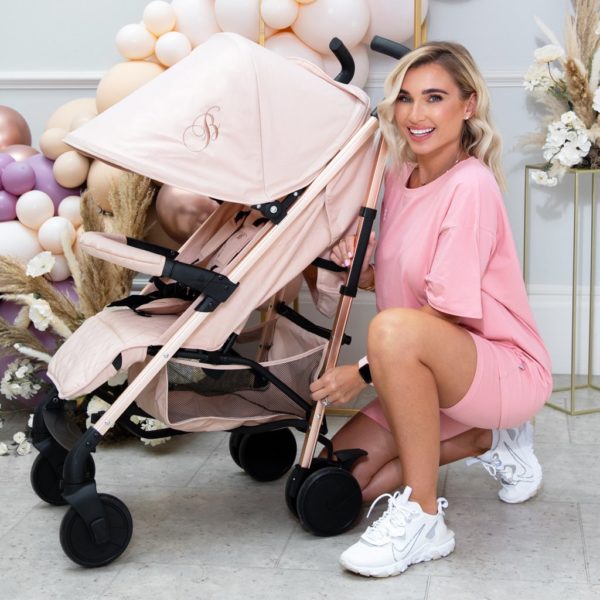 Billie Faiers MB51 Rose Gold and Blush Stroller