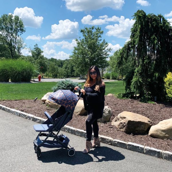 Nicole "Snooki" Polizzi Navy Gold Compact Stroller