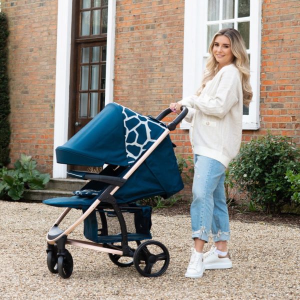 Dani Dyer Navy Giraffe Travel System