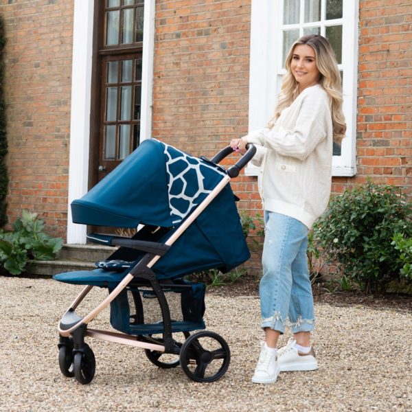 Dani Dyer Navy Giraffe Travel System