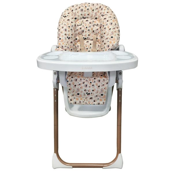 Dani Dyer Blush Leopard Premium Highchair