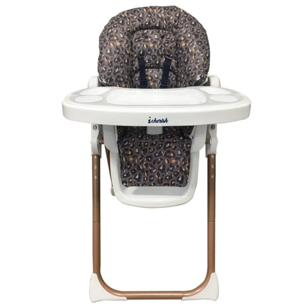 Dani Dyer Navy Leopard Premium Highchair