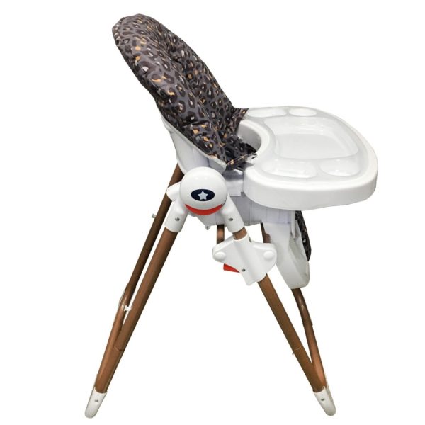 Dani Dyer Navy Leopard Premium Highchair