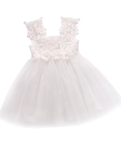 Sample Sale Itty Bitty White Flower Dress