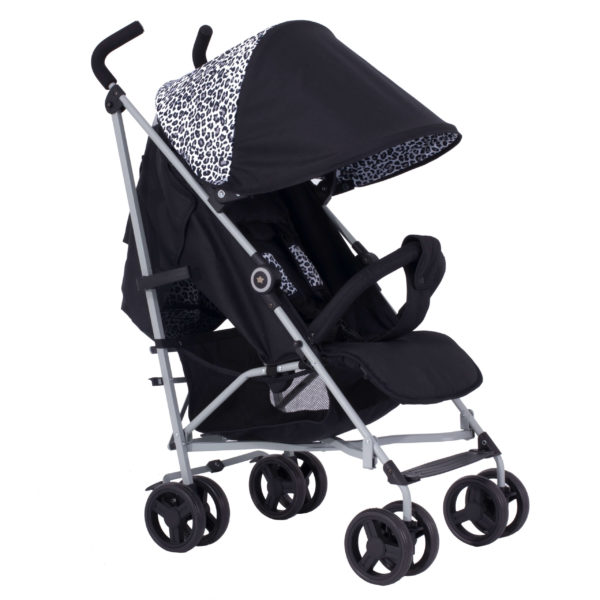 My Babiie Dreamiie by Samantha Faiers MB02 Black Leopard Lightweight Stroller