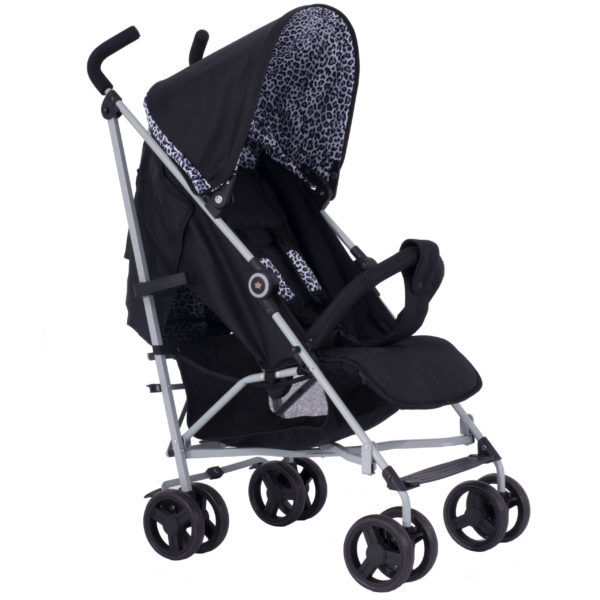 My Babiie Dreamiie by Samantha Faiers MB02 Black Leopard Lightweight Stroller