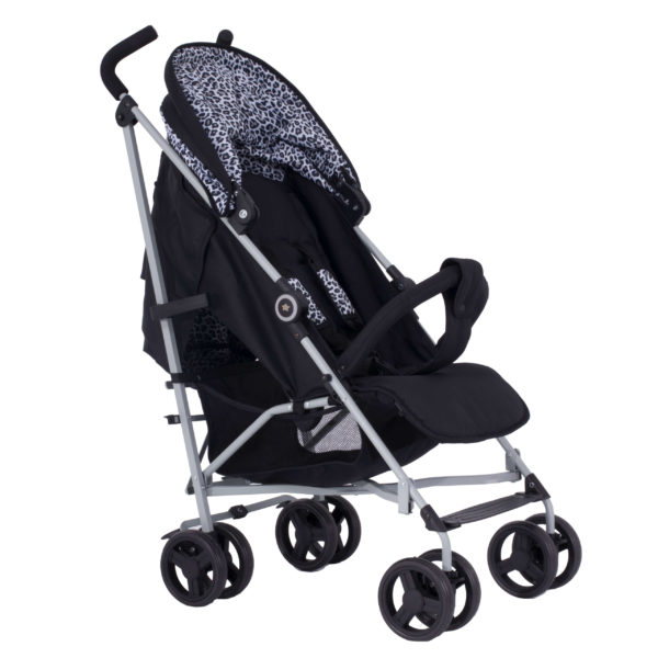 My Babiie Dreamiie by Samantha Faiers MB02 Black Leopard Lightweight Stroller