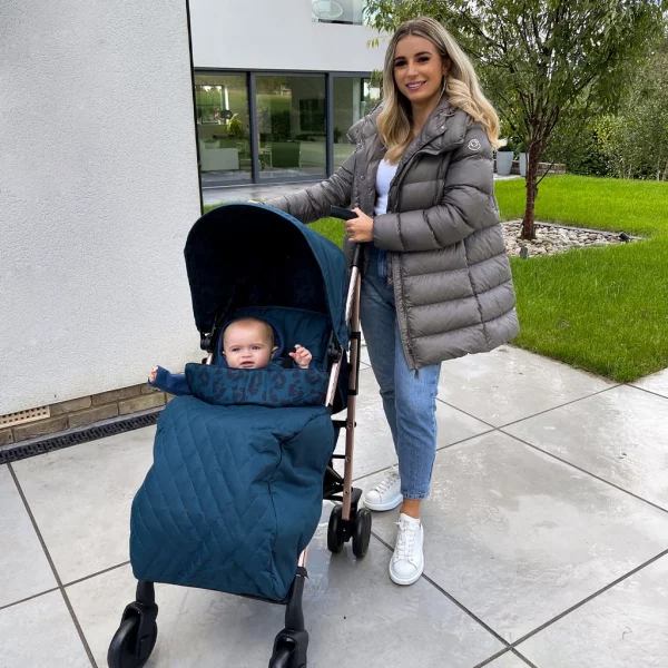 Dani Dyer MB51 Navy Leopard Lightweight Stroller