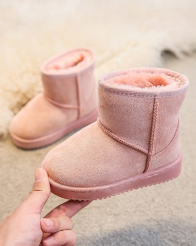 Itty Bitty Pink Snuggle Boots