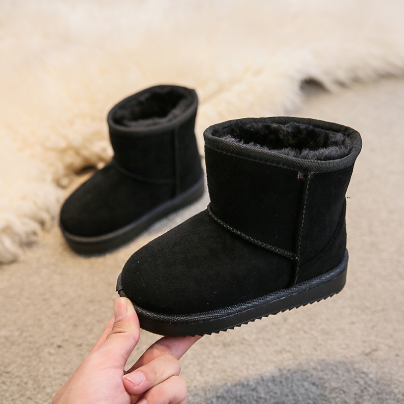 Itty Bitty Black Snuggle Boots | Itty Bitty