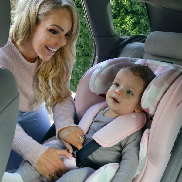 Katie Piper Pink Butterflies Isofix Car Seat