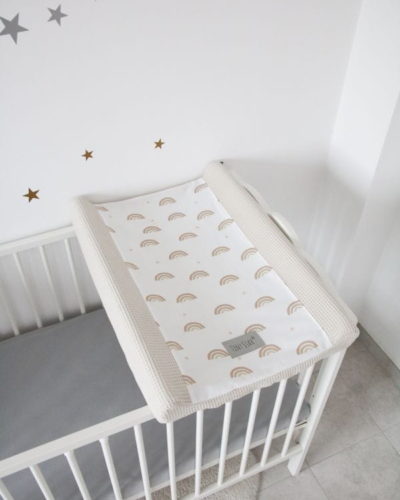 Changing-pad cover Rainbow