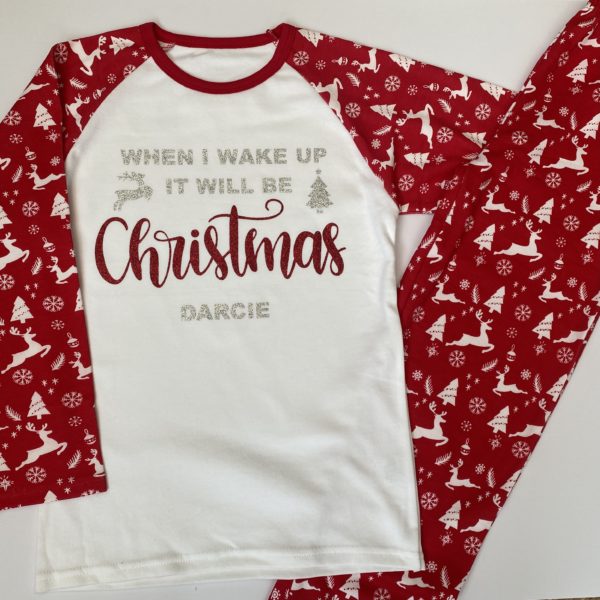 Itty Bitty Christmas Eve PJ'S - Image 2