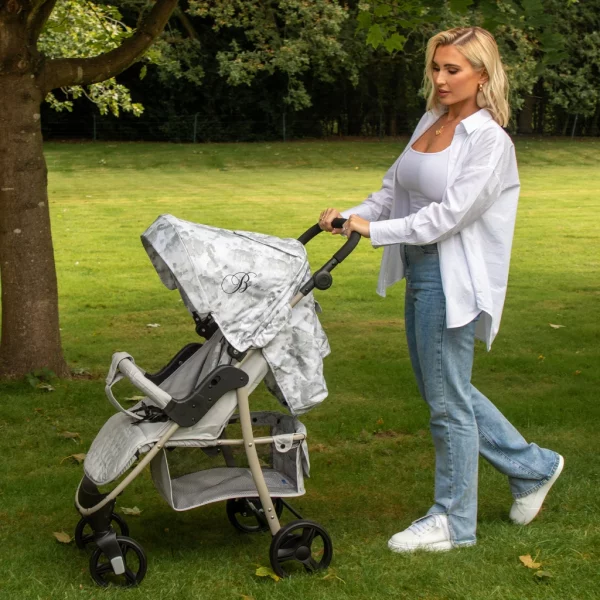 Brand New Billie Faiers MB30 Grey Tie Dye Pushchair