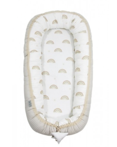 Babycocoon Cottonwaffel Rainbow & Beige (0-8 Months)
