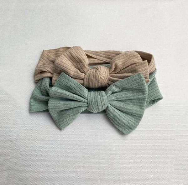 Itty Bitty 4x Ribbed Detail Headband Pack - Image 4