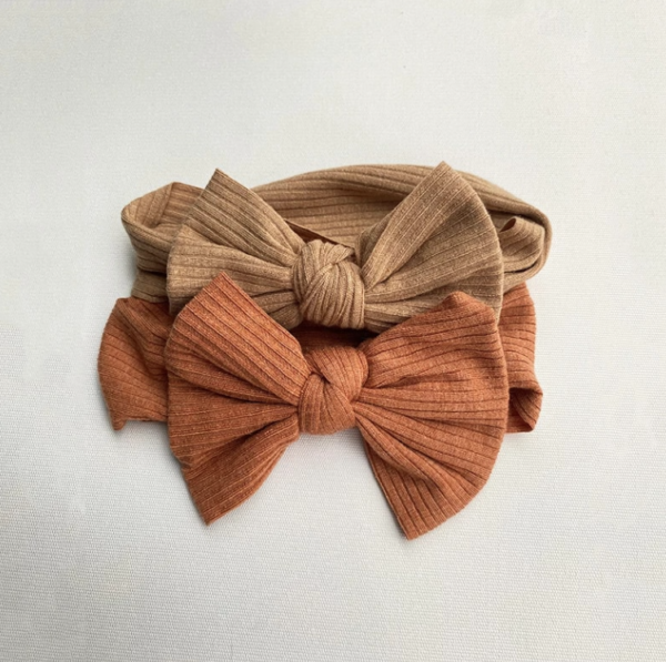 Itty Bitty 4x Ribbed Detail Headband Pack - Image 3
