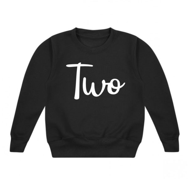 Itty Bitty Milestone Sweatshirt - Black - Image 3