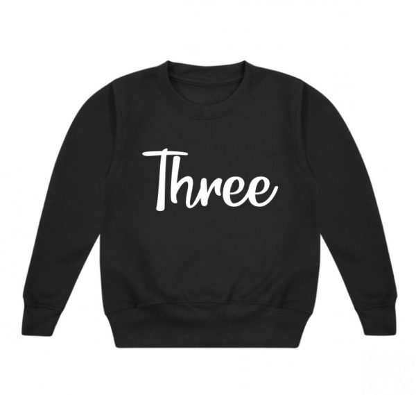 Itty Bitty Milestone Sweatshirt - Black - Image 4