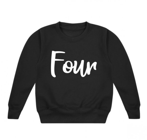 Itty Bitty Milestone Sweatshirt - Black - Image 5