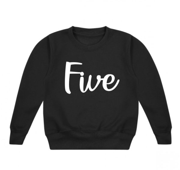 Itty Bitty Milestone Sweatshirt - Black - Image 6
