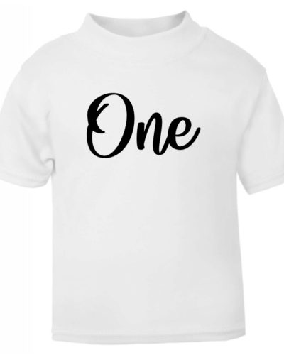 Itty Bitty Milestone T-Shirt - White