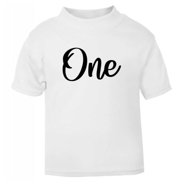 Itty Bitty Milestone T-Shirt - White