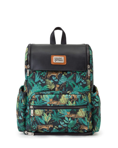 BIZZI GROWIN CHANGING BACKPACK - JUNGLE ROAR