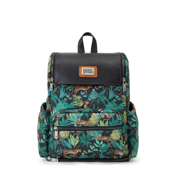 BIZZI GROWIN CHANGING BACKPACK - JUNGLE ROAR