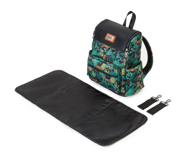 BIZZI GROWIN CHANGING BACKPACK - JUNGLE ROAR - Image 3