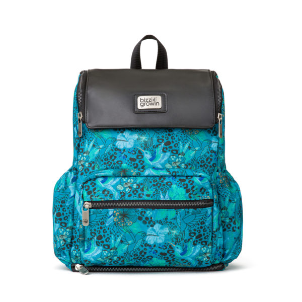 BIZZI GROWIN CHANGING BACKPACK - HUMMINGBIRD