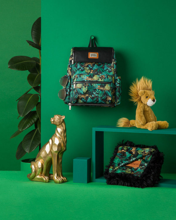BIZZI GROWIN CHANGING BACKPACK - JUNGLE ROAR - Image 2
