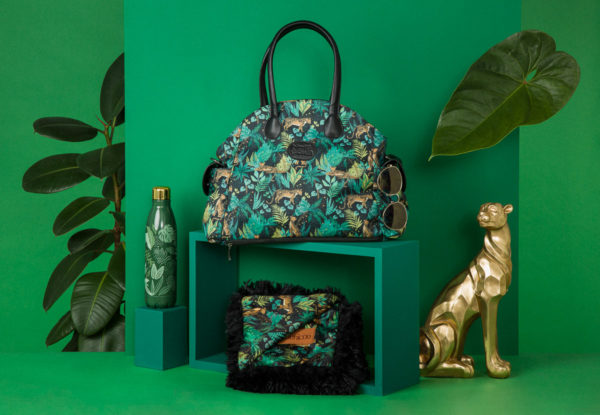 BIZZI GROWIN VINTAGE CHANGING BAG - JUNGLE ROAR - Image 5
