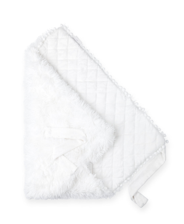 BIZZI GROWIN BABY BLANKET - ICE WHITE - KOOCHIWRAP - Image 2
