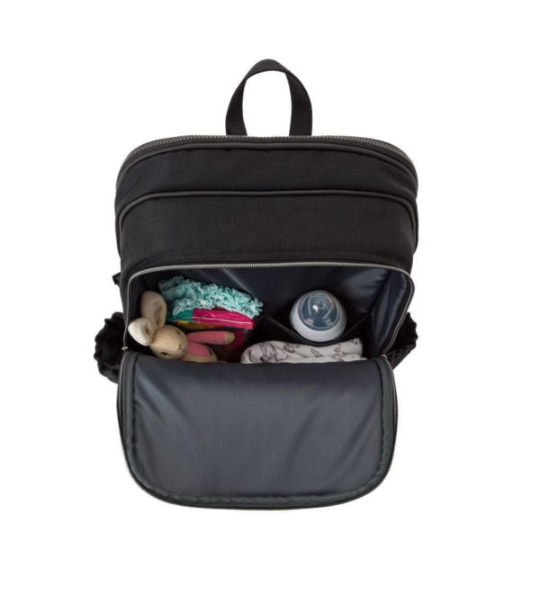 BIZZI GROWIN BABY TRAVEL CRIB CHANGING RUCSAC - CHELSEA BLACK - RUCPOD ® - Image 8
