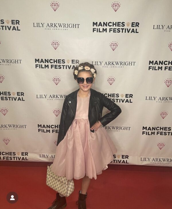 Itty Bitty Pink Puff Sleeve Tutu Dress - Image 3