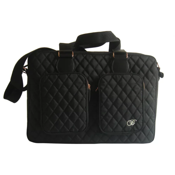 Billie Faiers Black Quilted Deluxe Changing Bag