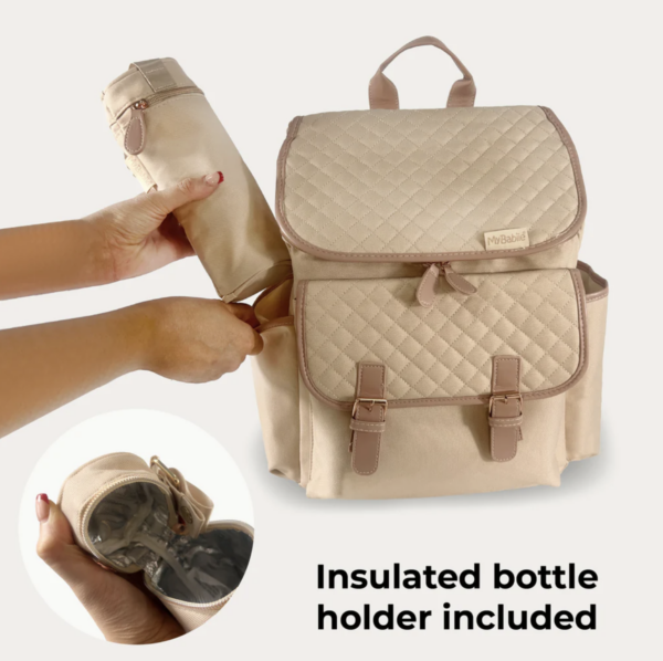 Billie Faiers Rose Gold Blush Backpack Changing Bag - Image 4