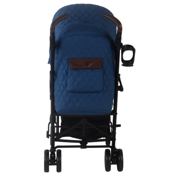 Dani Dyer Quilted Navy Melange MB52 Lightweight Stroller - Image 5