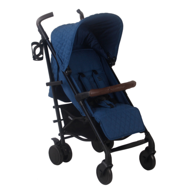 Dani Dyer Quilted Navy Melange MB52 Lightweight Stroller - Image 4