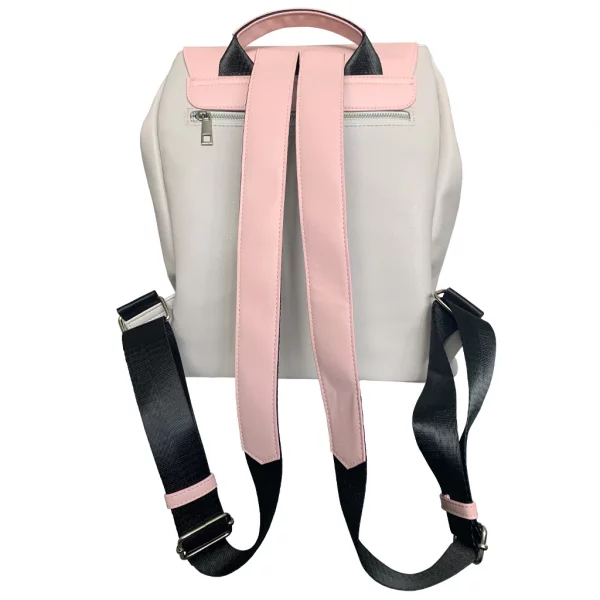 Dani Dyer Grey & Pink Backpack Changing Bag