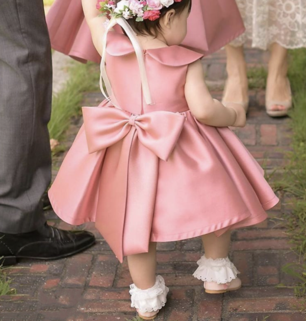 Itty Bitty Rose Princess Vintage Dress - Image 2