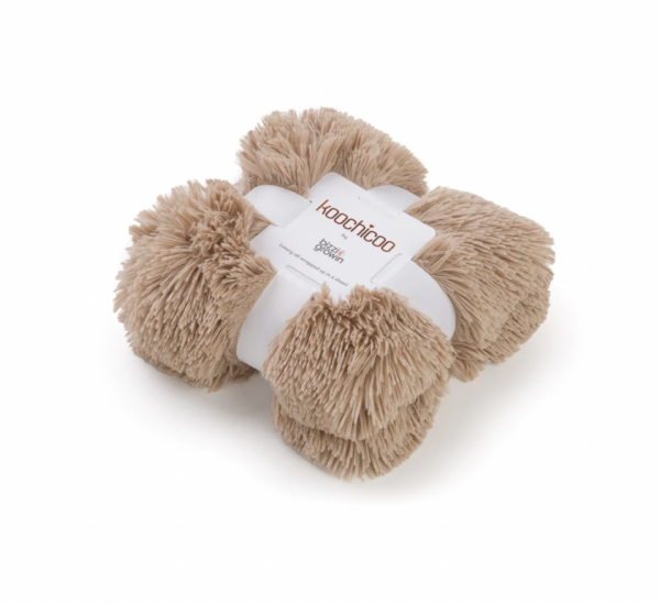 Bizzi Growin Fluffy Baby Blanket - Biscotti - Koochicoo - Image 3